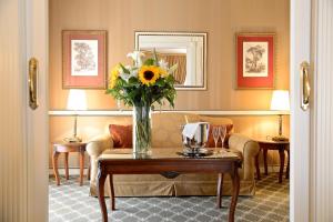 Junior Suite room in Carlton Lausanne Boutique Hôtel