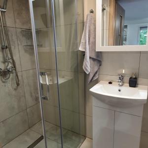 Na Radosnej domki nad jeziorem