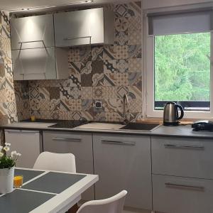 Na Radosnej domki nad jeziorem