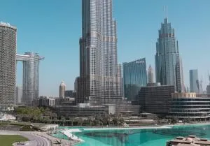 Elite Royal Apartment - Full Burj Khalifa & Fountain View - 2 bedrooms and 1 open bedroom without partition - 迪拜