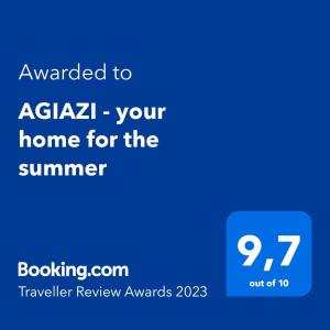 AGIAZI Poros Summer House