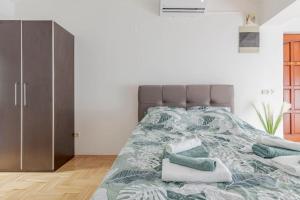 Warm house full of green ambient,joy and comfort