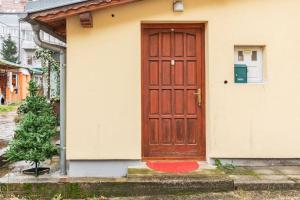 Warm house full of green ambient,joy and comfort