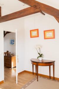 B&B / Chambres d'hotes Ferme des Vallees : Chambre Double - Vue sur Jardin
