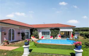 Awesome home in Flachres with 2 Bedrooms, WiFi and Outdoor swimming pool
