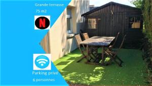 Appartement avec terrasse 6 personnes PAS DE FETE