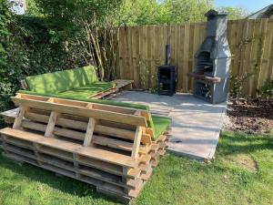 Familiewoning met jacuzzi nabij bij strand, 10 pers