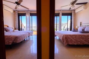 Tenerife lizards - duplex in the first line