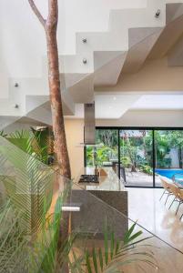 Luxurious Villa at exclusive gated community La Privada Aldea Zama, 5 Bedroom Private Pool & Concierge Service