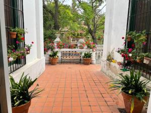 Departamento Ocre con gran jardín