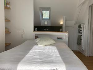 Maisons de vacances Maison lumineuse en pleine nature, 800 m de la mer, proche plage, jardin, WiFi, tout equipe. - FR-1-418-229 : photos des chambres