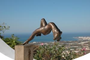 Casa la Flor, villa with seaview in region Malaga