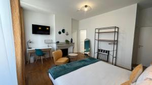 Maisons d'hotes Jardin Bleu - Chambres d'hotes & Restaurant : photos des chambres