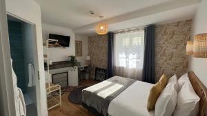 Maisons d'hotes Jardin Bleu - Chambres d'hotes & Restaurant : photos des chambres