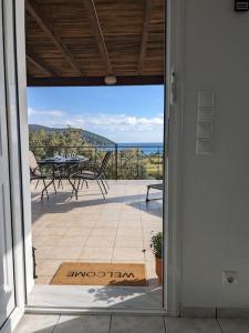 Familien Apartment 6 Personen überdachte Terrasse Finikounda