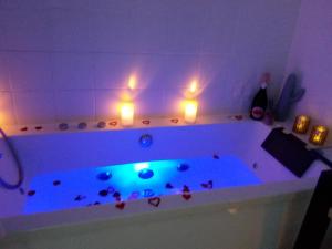 B&B / Chambres d'hotes Villa Saint Barth : Chambre Double avec Baignoire Spa