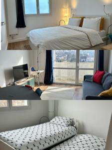 Appartements Roosevelt Cosy 2BR Easy Access to Paris Free parking : photos des chambres