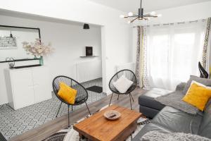 Appartements Cosyhome T2 proche Gare entre Paris et Disneyland - Familial Renove 65 m2 : photos des chambres