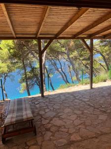 Apartment by the sea Žirje with private heated hydromassage pool
