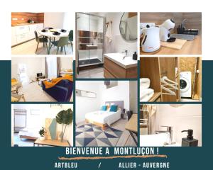 Appartements Artbleu -Tout Confort - Ideal Pros - Proche commerces : Appartement 1 Chambre