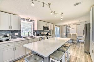 Waterfront Georgetown Home with Dock and Large Porch!