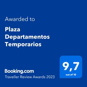 Plaza Departamentos Temporarios