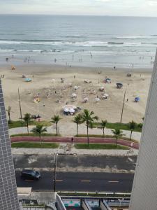 Apartamento aconchegante, frente praia, vista linda