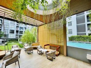 NEST Sukhumvit71 BTS - Pool, Fitness, Parking, Wifi