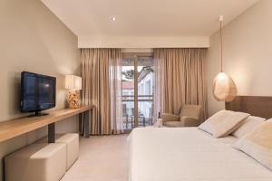 Deluxe Double Room with Pool View room in Ino Village Hotel