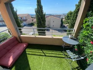 Appartements Appartement Piscine- Narbonne (Les grands buffets) : photos des chambres