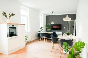 50qm Apartment in Krefeld zentral gelegen mit hohen Decken - BEUYS Apartments - Krefeld - Kuhleshütte