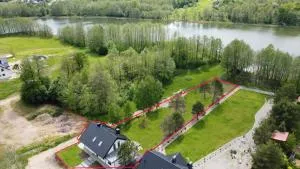 Domek ZOZO nad jeziorem w Okuniowcu - Krzywe