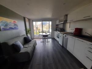 Appartements A 5 mns du Puy de Dome avec Vue imprenable Studio rez de jardin 24m2 neuf a Laschamps : Appartement 1 Chambre