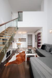 SKAU Eurovea Duplex Apartment Danube Exclusive View Free Parking