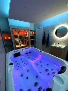 Appartements Jacuzzi & Sauna prive - F2 couple romantique : photos des chambres