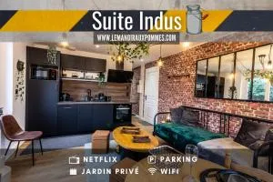 SUITE INDUS - JARDIN, NETFLIX et PARKING - Le Manoir aux Pommes - 维穆蒂尔斯