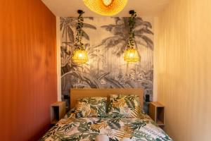 Appartements SUITE JUNGLE - JARDIN, NETFLIX et PARKING - Le Manoir aux Pommes : photos des chambres