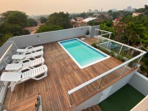 Apart-Hotel de Lujo en Eje Corporativo de Asunción! 2 y 3 habitaciones