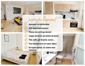 Appartements Le Wlerick 1 - Hyper centre - Au calme - Wifi : photos des chambres