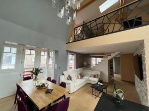 Appartements Appartement le penthouse, Villa Les Bains De Mers : photos des chambres