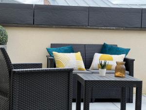 Appartements Appartement le penthouse, Villa Les Bains De Mers : photos des chambres