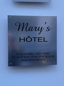 Hotels Mary's Hotel Republique : Chambre Simple Standard