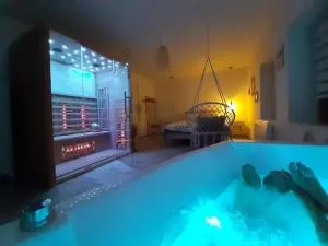 Cottage Interieur Spa classé 4 étoiles - balnéo et sauna privatif - Chémery