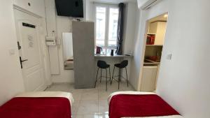 Appartements Sweet Home Marceau 6 studios hyper centre proche de la mer et du palais : photos des chambres