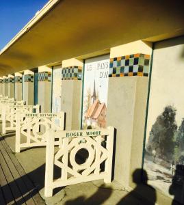 Villas Tres jolie Villa Bianca, maison avec jardin prive a Deauville : photos des chambres