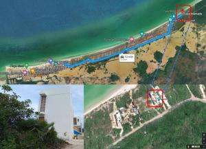 Kuka Casa de playa Linda villa al frente del mar