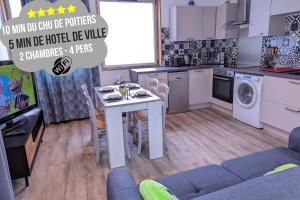 Appartements Beau-Jean, Un Cocon Sympa 5 min a Pied du Centre-Ville, Parking Prive, a 10 min du CHU : photos des chambres