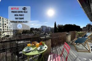 Appartements Plein Sud Grand balcontransats Netflix&Wifi : photos des chambres