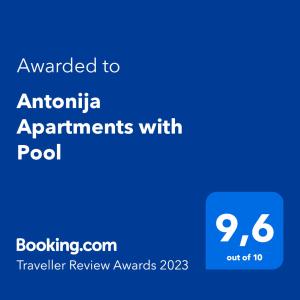Antonija Apartments with Pool