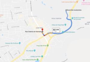 Ap Gramado Knorrville - 2 dorm com lareira, calefação e sacada